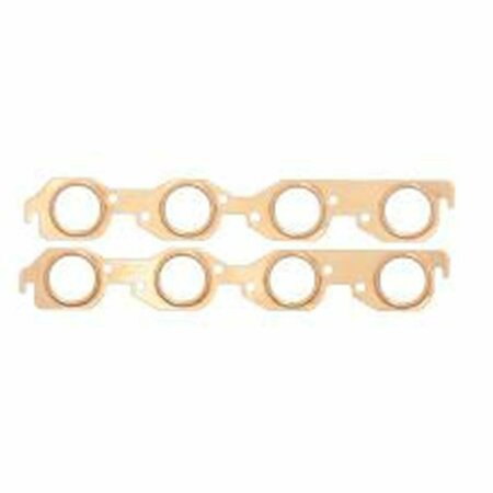 GREEN ARROW EQUIPMENT 2.00 in. Round Port Copper Exhaust Gaskets for Big Block Chevrolet GR3630927